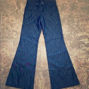 Anthropologie Level 99 Dark Flare Jeans